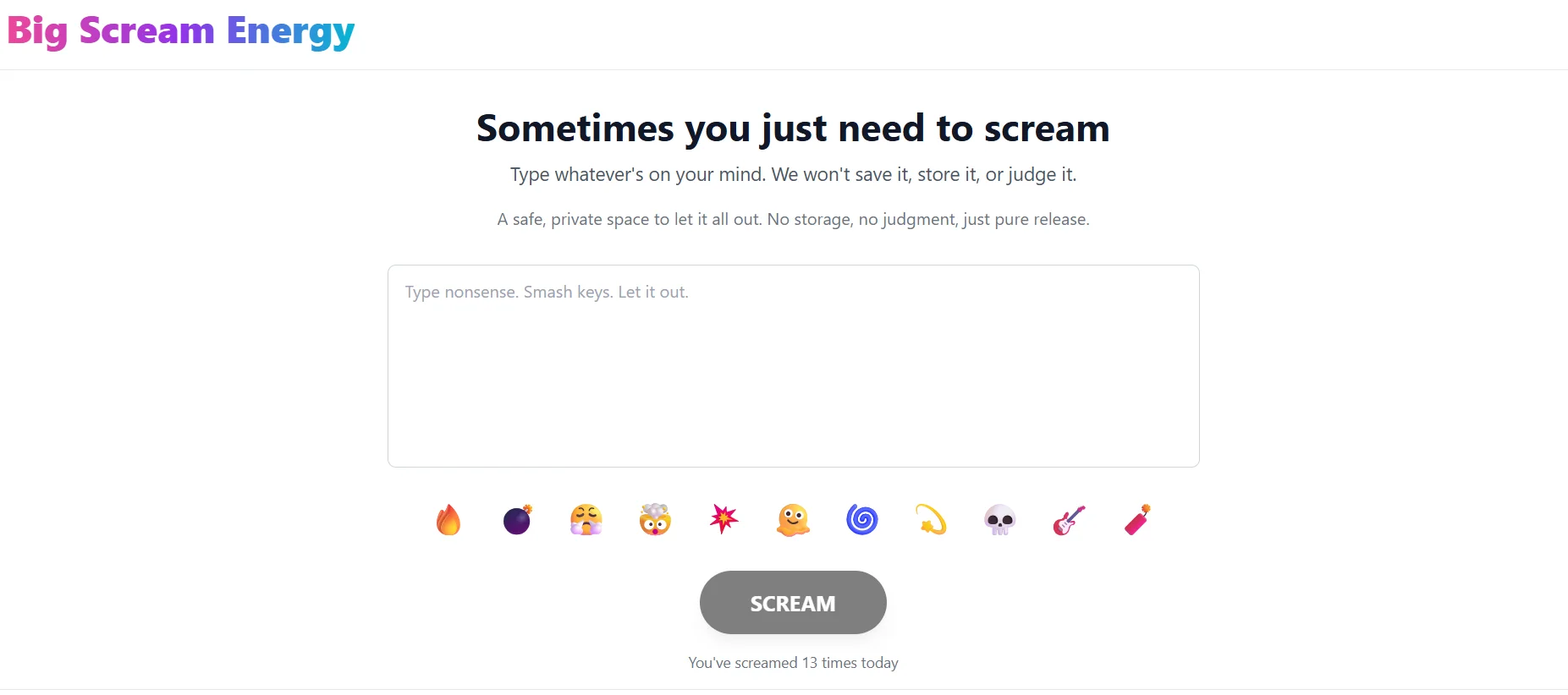 Big Scream Energy screenshot